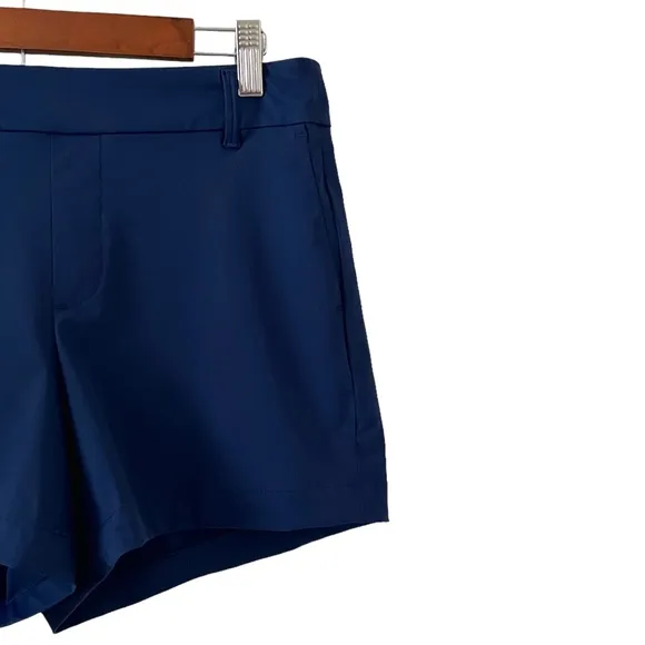SPANX NEW Pull-On Shorts In Midnight Navy Blue Size M