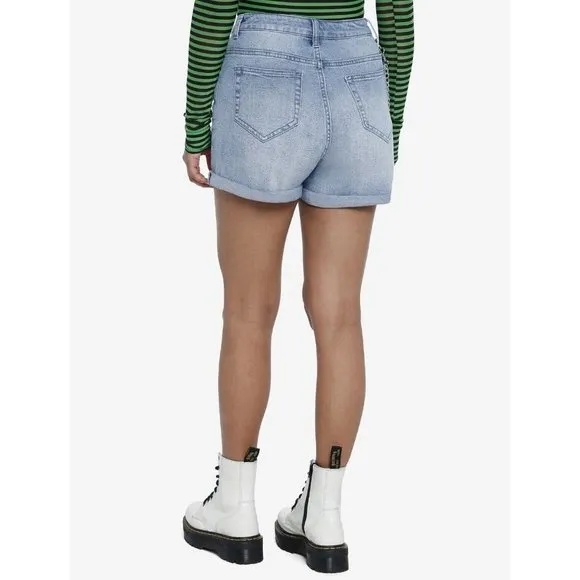 Studio Ghibli Mom Shorts Spirited Away No Face Denim Her Universe Size 3 New