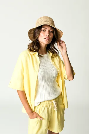 Sunrise Linen Shirt - Butter
