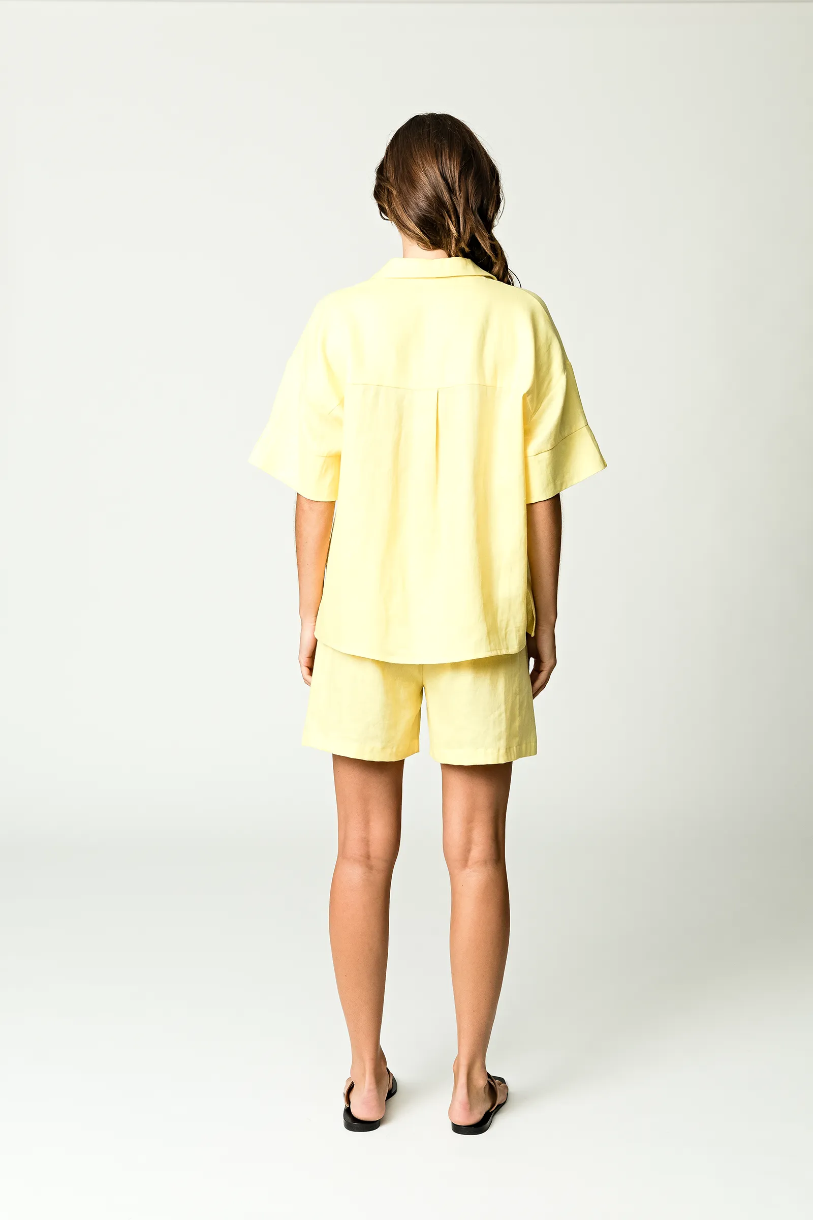 Sunrise Linen Shirt - Butter