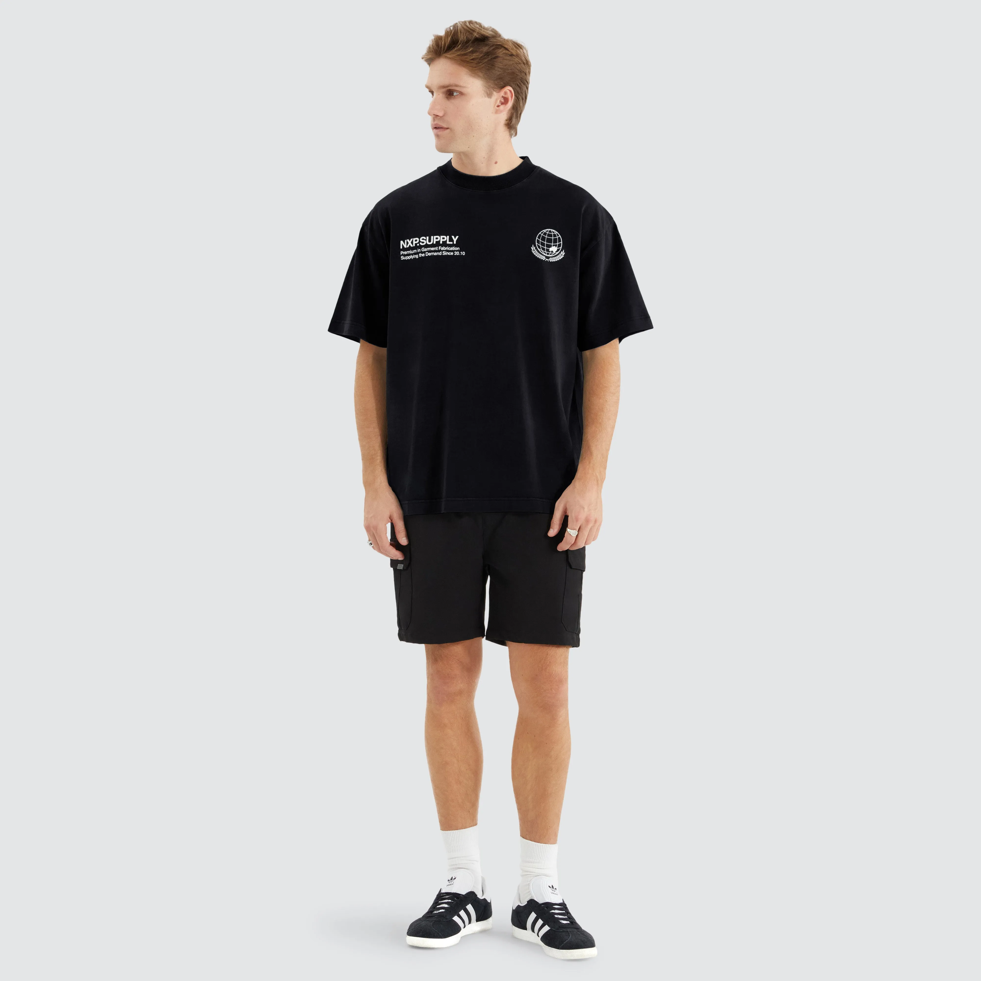 Tackle Street Tee Jet Black