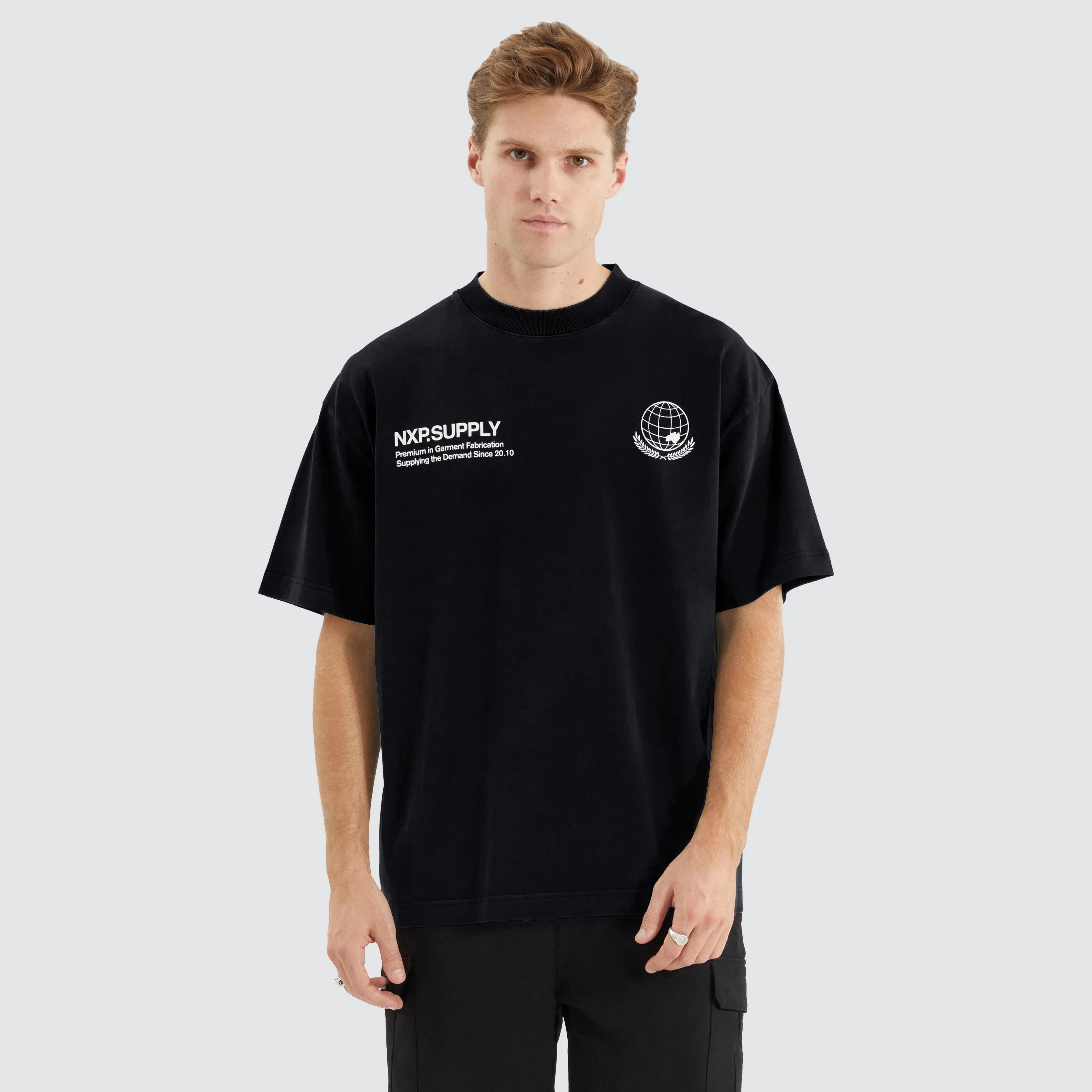 Tackle Street Tee Jet Black