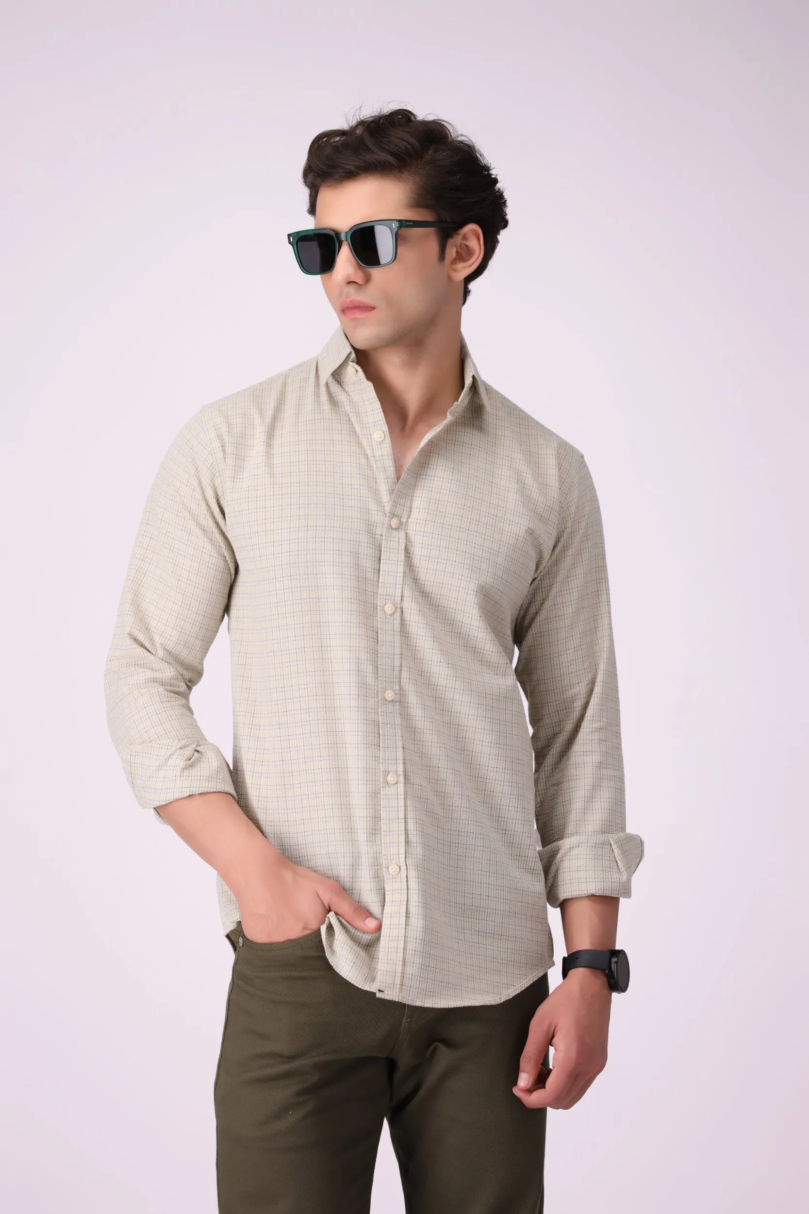 TexturaDot Off-white Shirt