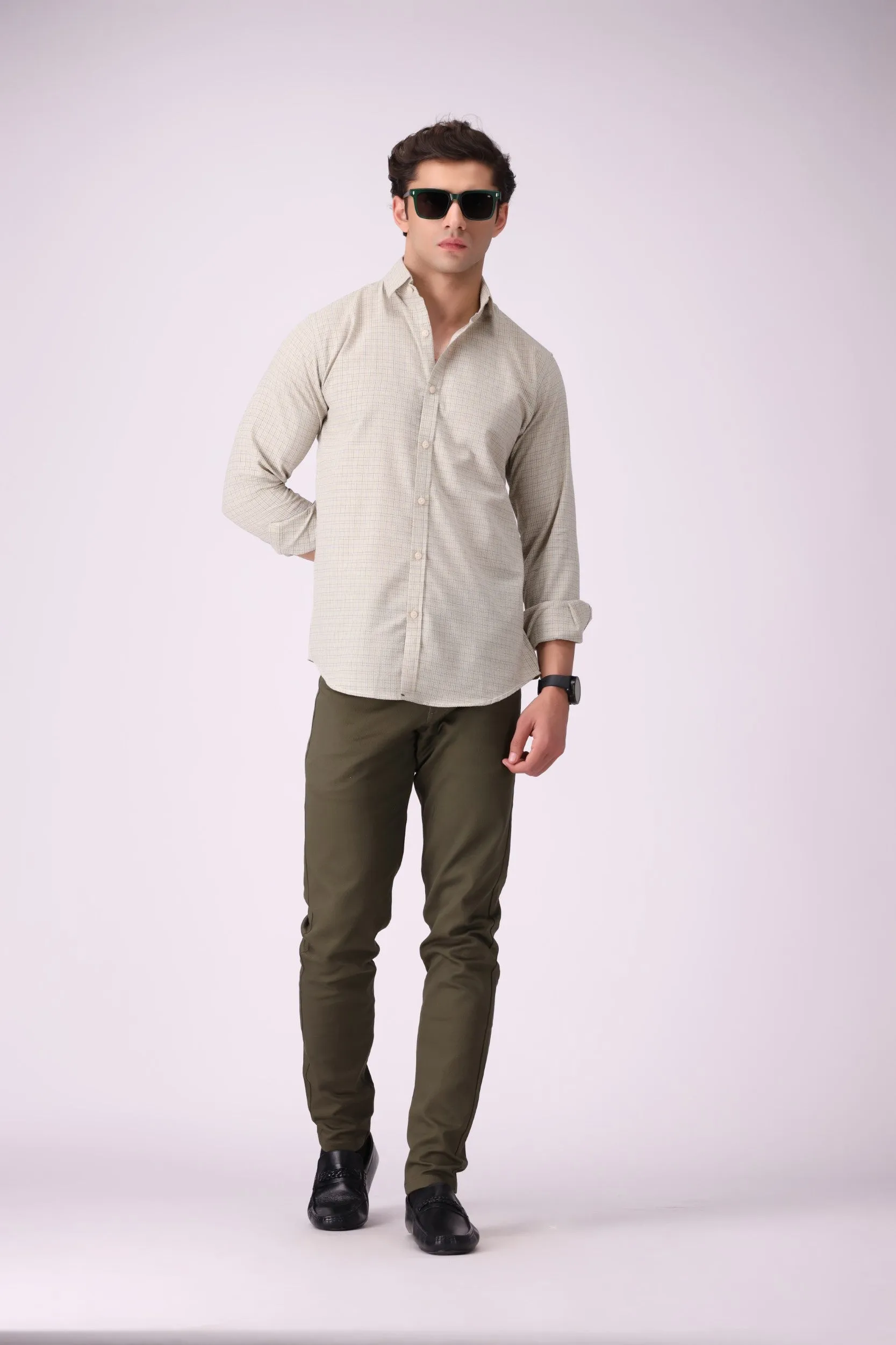 TexturaDot Off-white Shirt