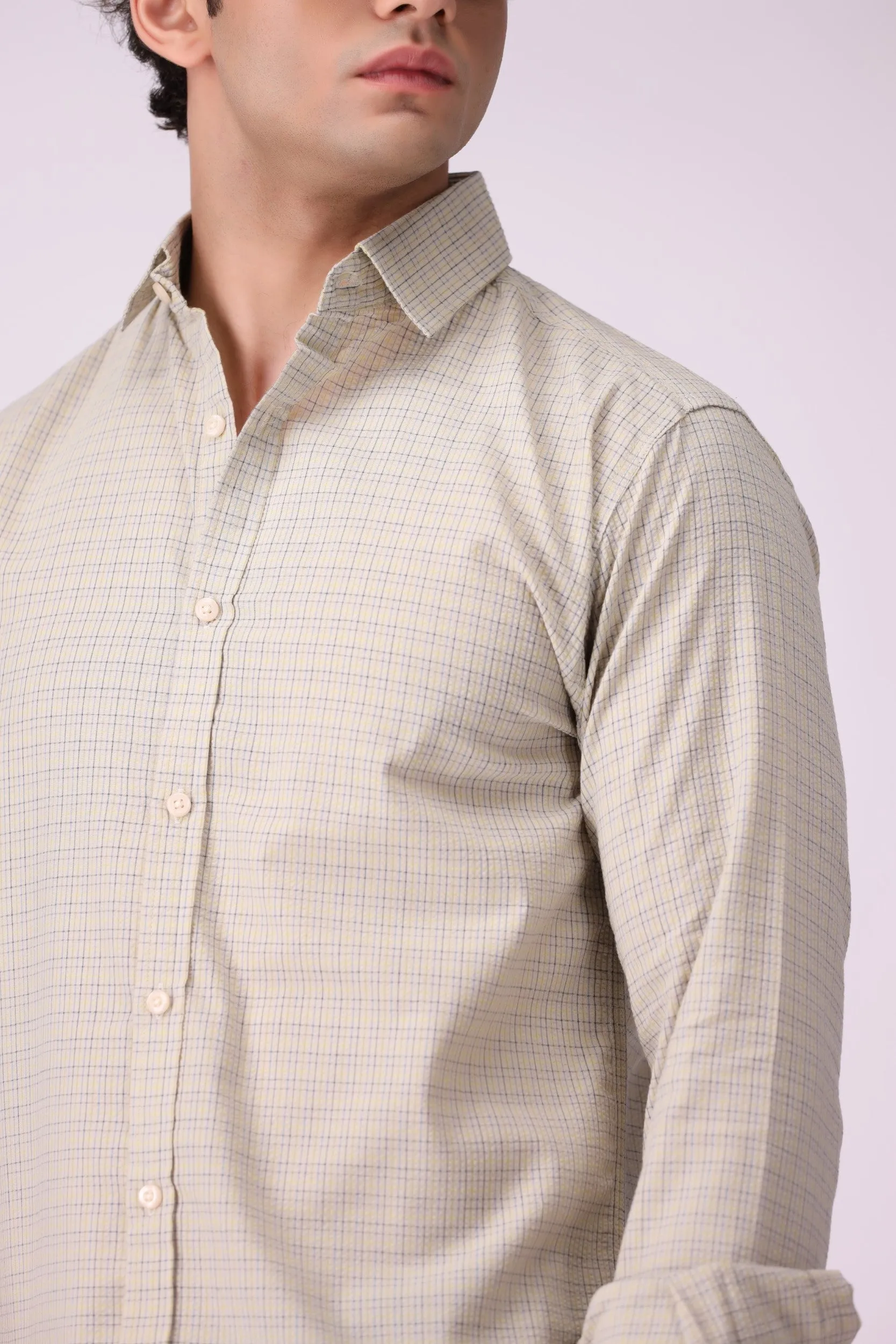 TexturaDot Off-white Shirt