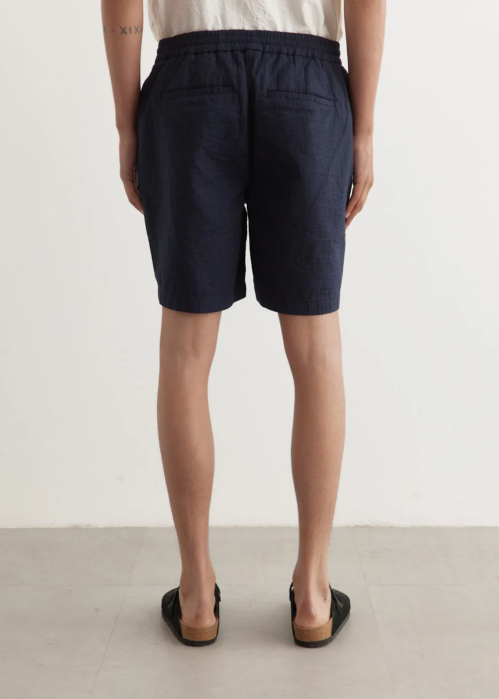 Textured Smokestack Shorts
