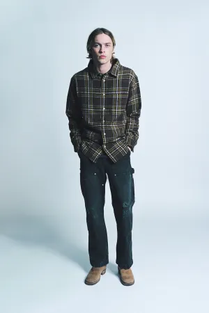 THE ELDER STATESMAN | SABLE PLAID OVERSHIRT