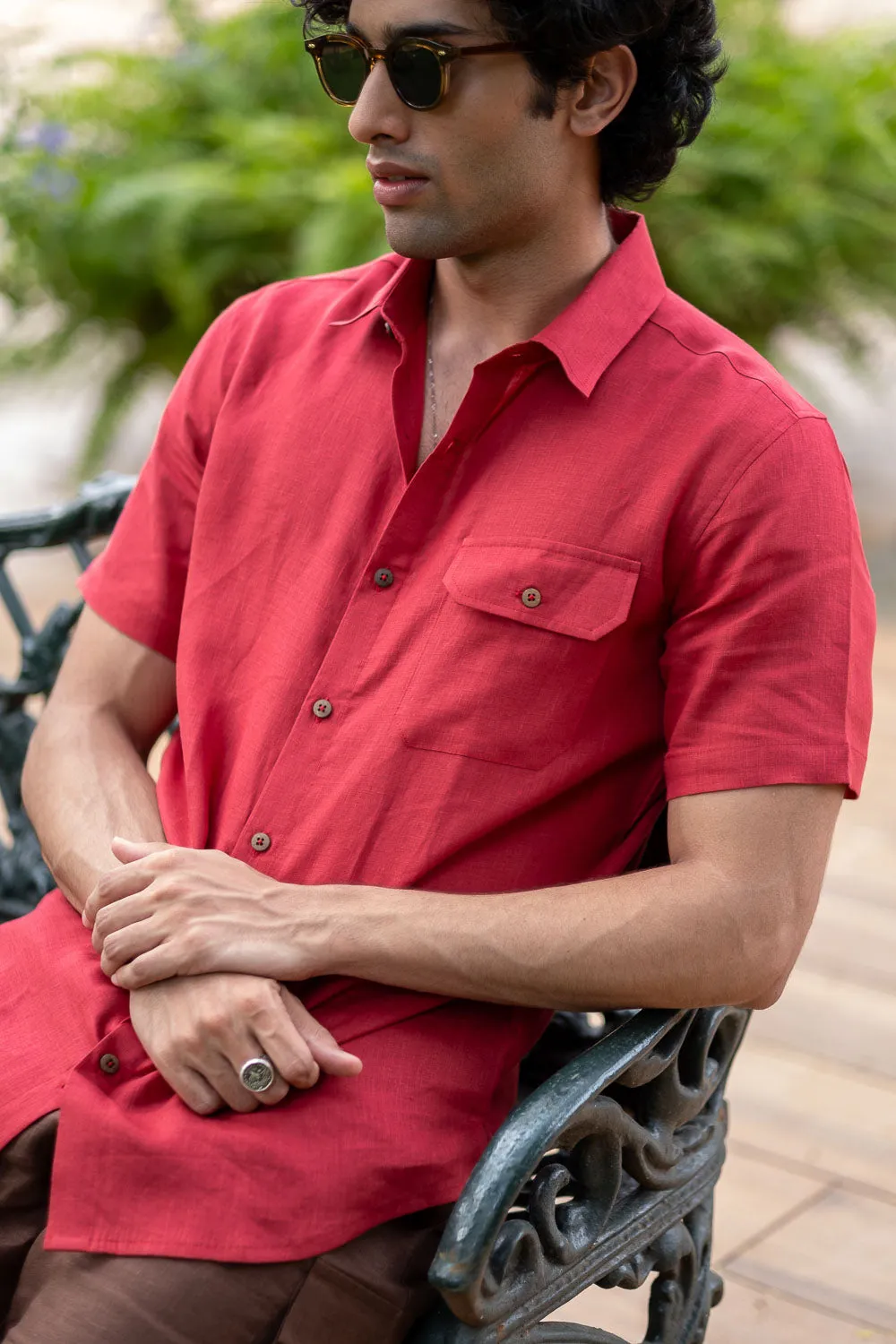 The Linen Shirt | Short Sleeve