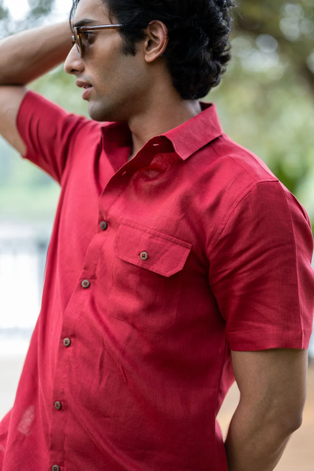 The Linen Shirt | Short Sleeve