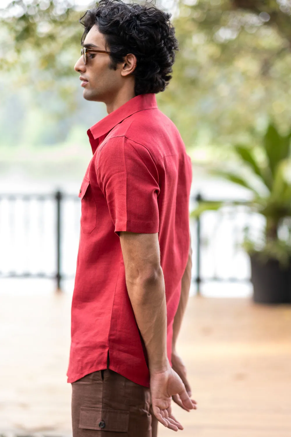 The Linen Shirt | Short Sleeve