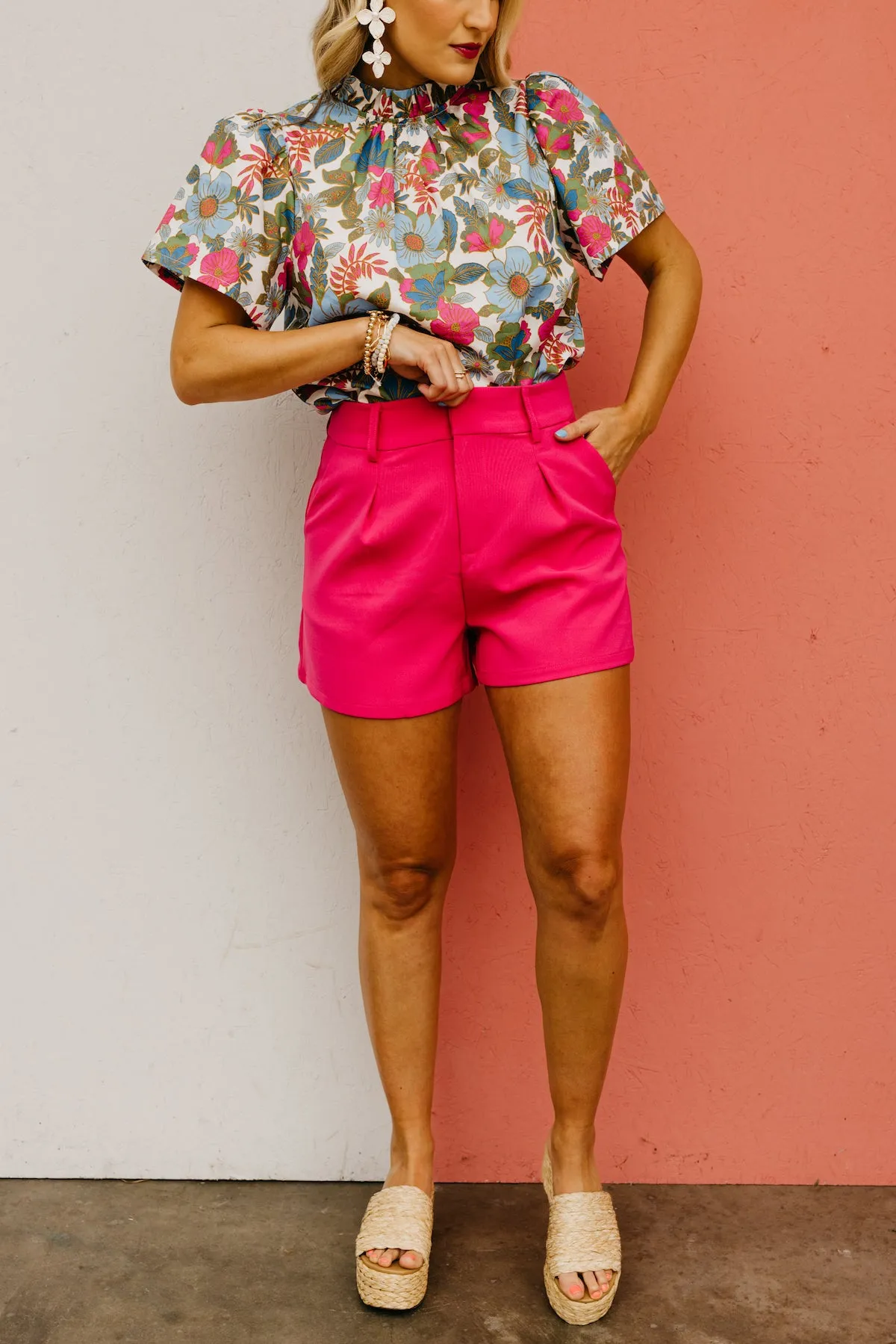 The Marco Pleated Shorts