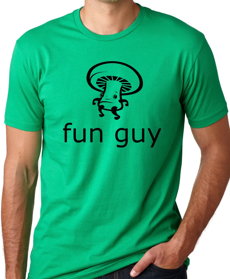 Think Out Loud Apparel Funguy Funny Mushroom Tee Fun Guy T-Shirt
