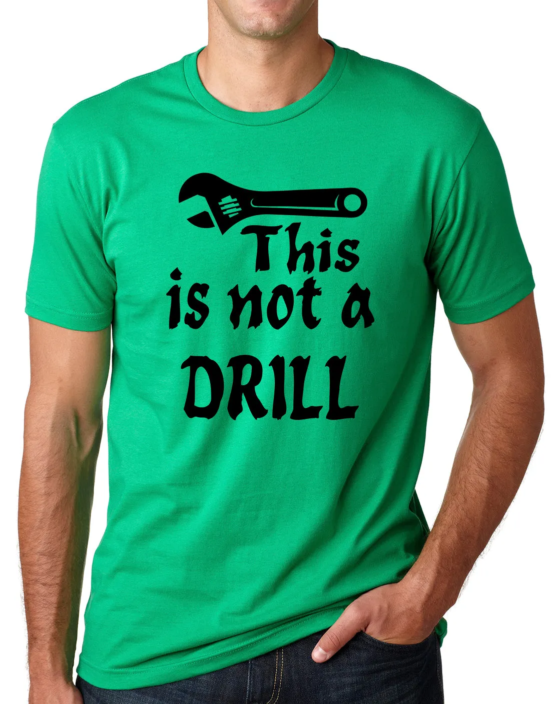 Think Out Loud Apparel This is Not a Drill Funny Pun T Shirt T Shirt