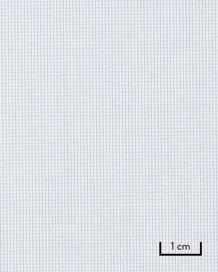 Thomas Mason Blue Micro Grid Poplin 120s