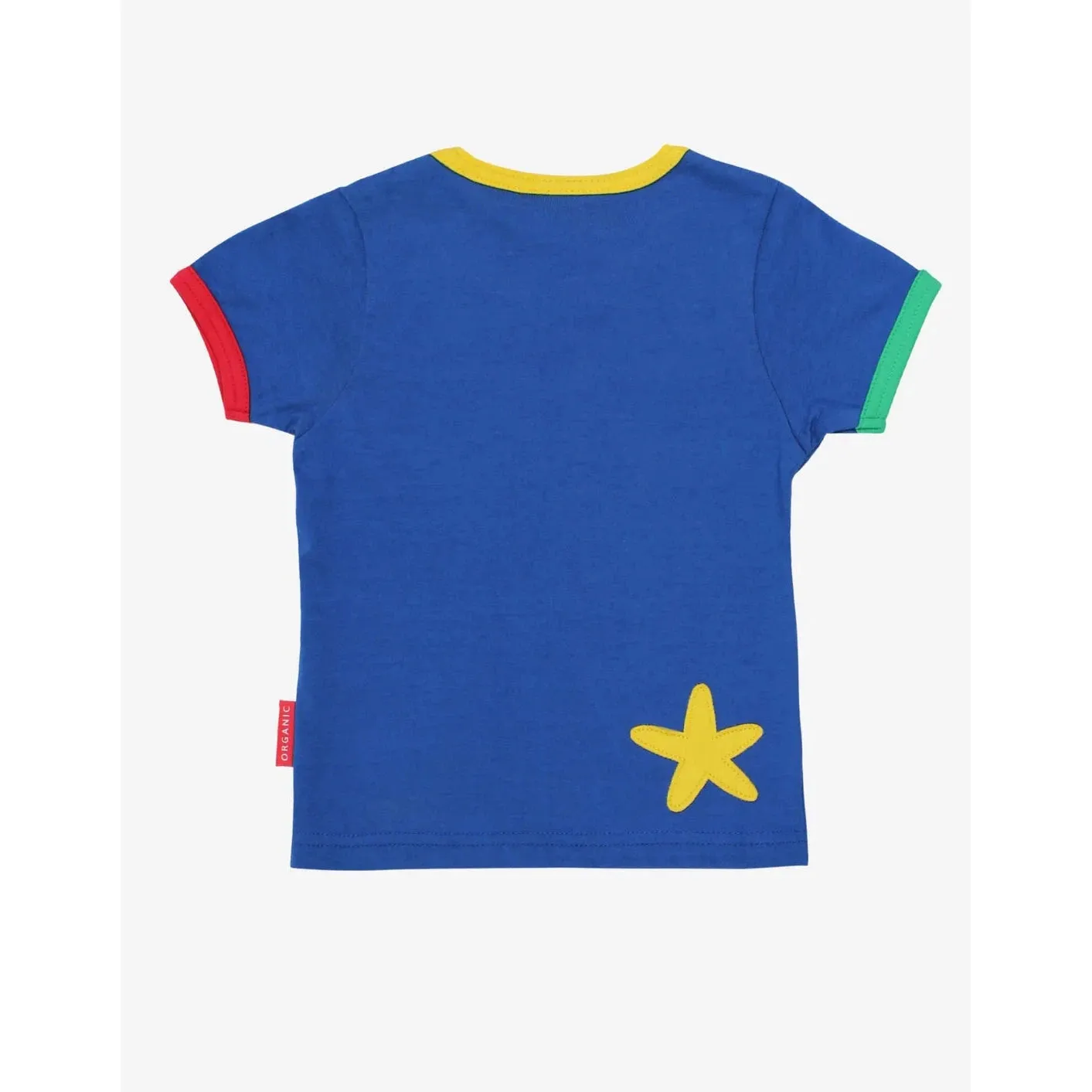 Turtle Applique Short Sleeve Shirt - 1 Left Size 5-6 years