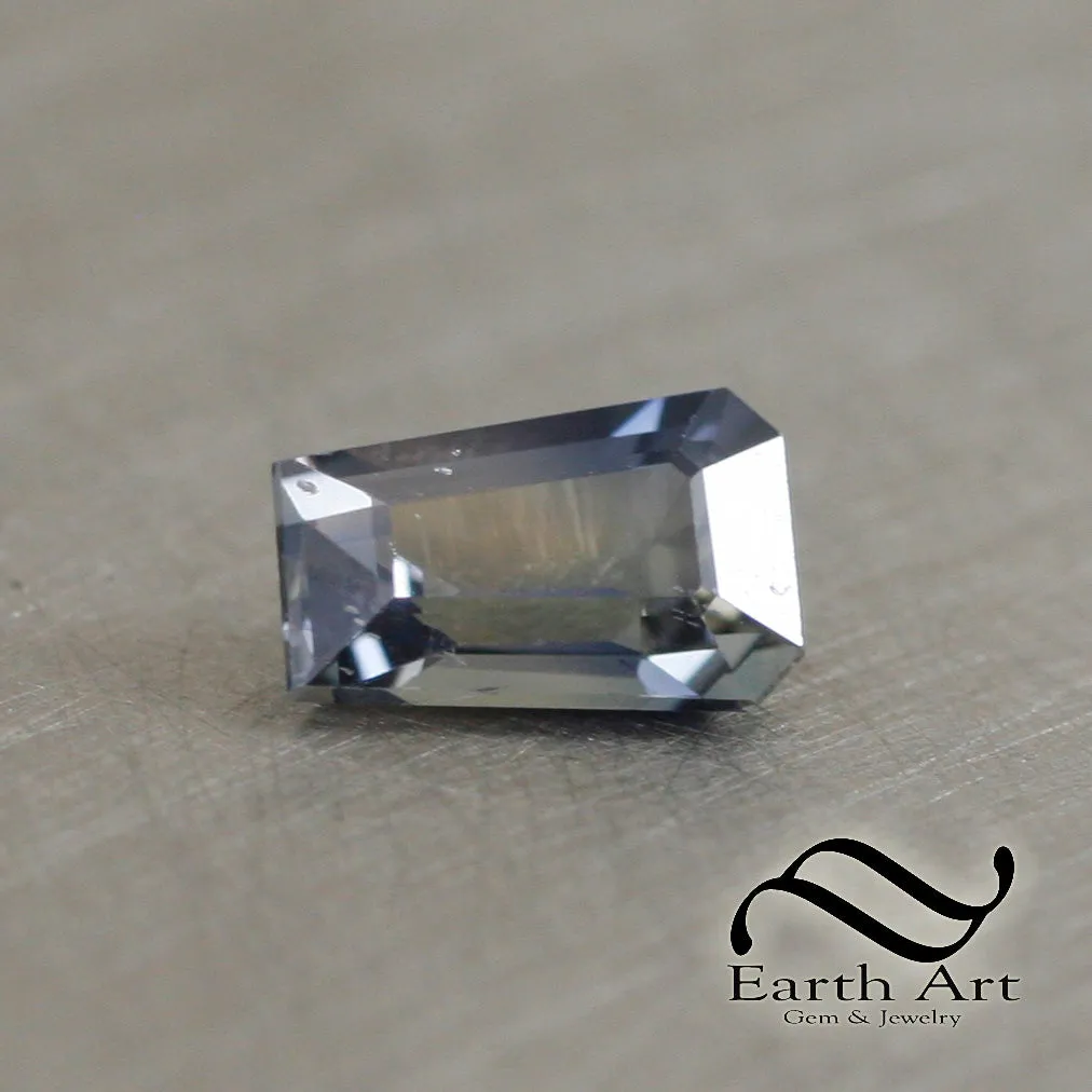 Unheated Tanzania Sapphire 1.18ct natural parti sapphire
