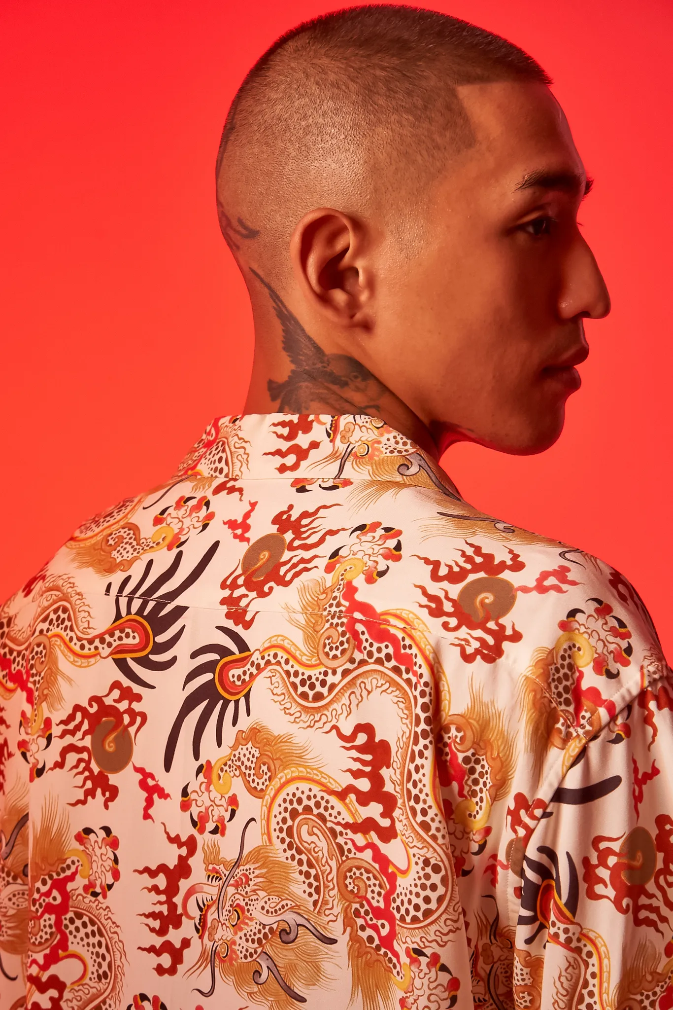 [UNISEX] TOMAS TOMAS X LOCO MOSQUITO 108 DRAGONS OFF-WHITE SHORT SLEEVE SHIRT