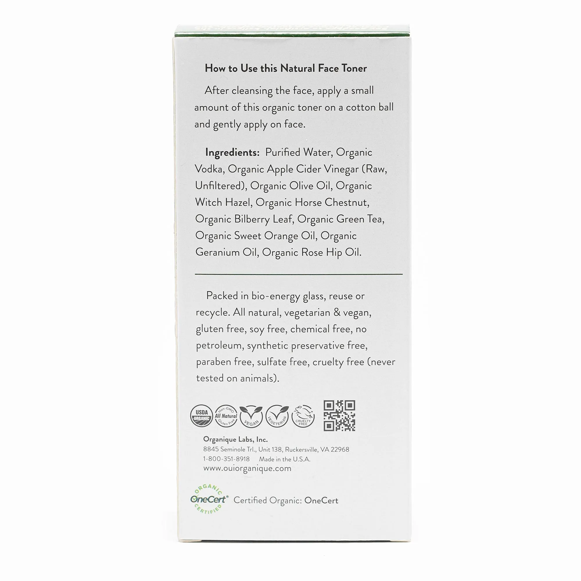 Value pack - Organic pH Balancing Facial Toner