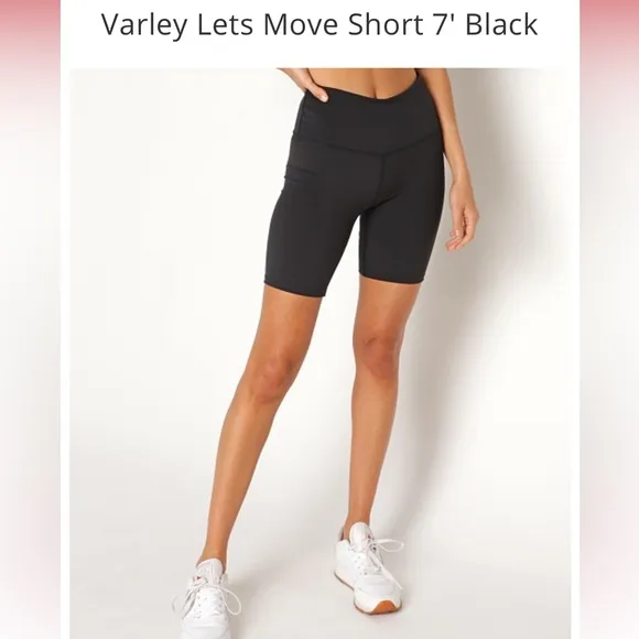 Varley Let’s Move 7 Short Size Small Black