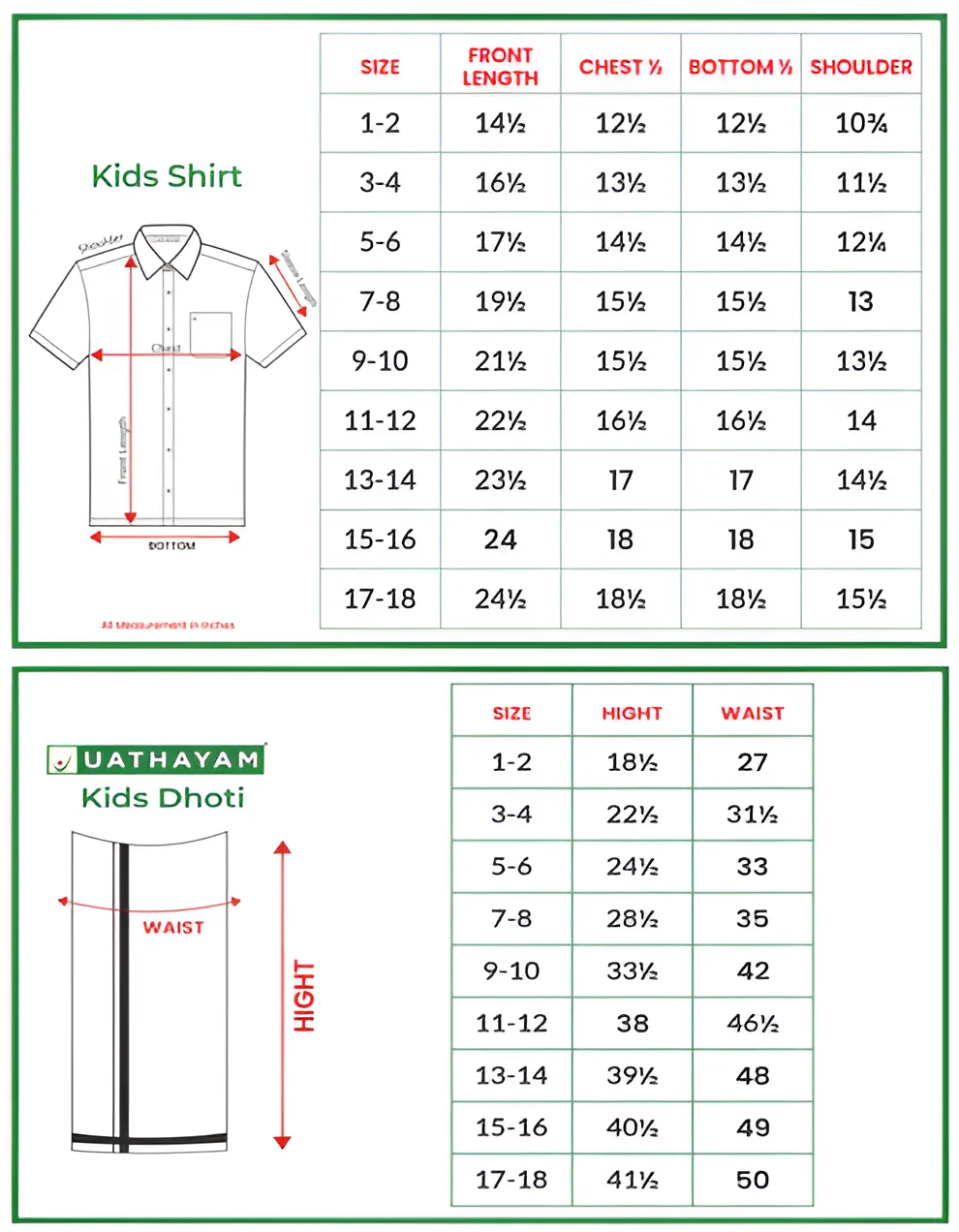 Varna - Soft Red Matching Fixit Dhoti and Shirt 2 in 1 Set For Kids | Uathayam