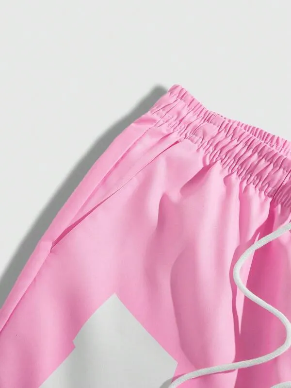 Verve | Slogan Print Shorts