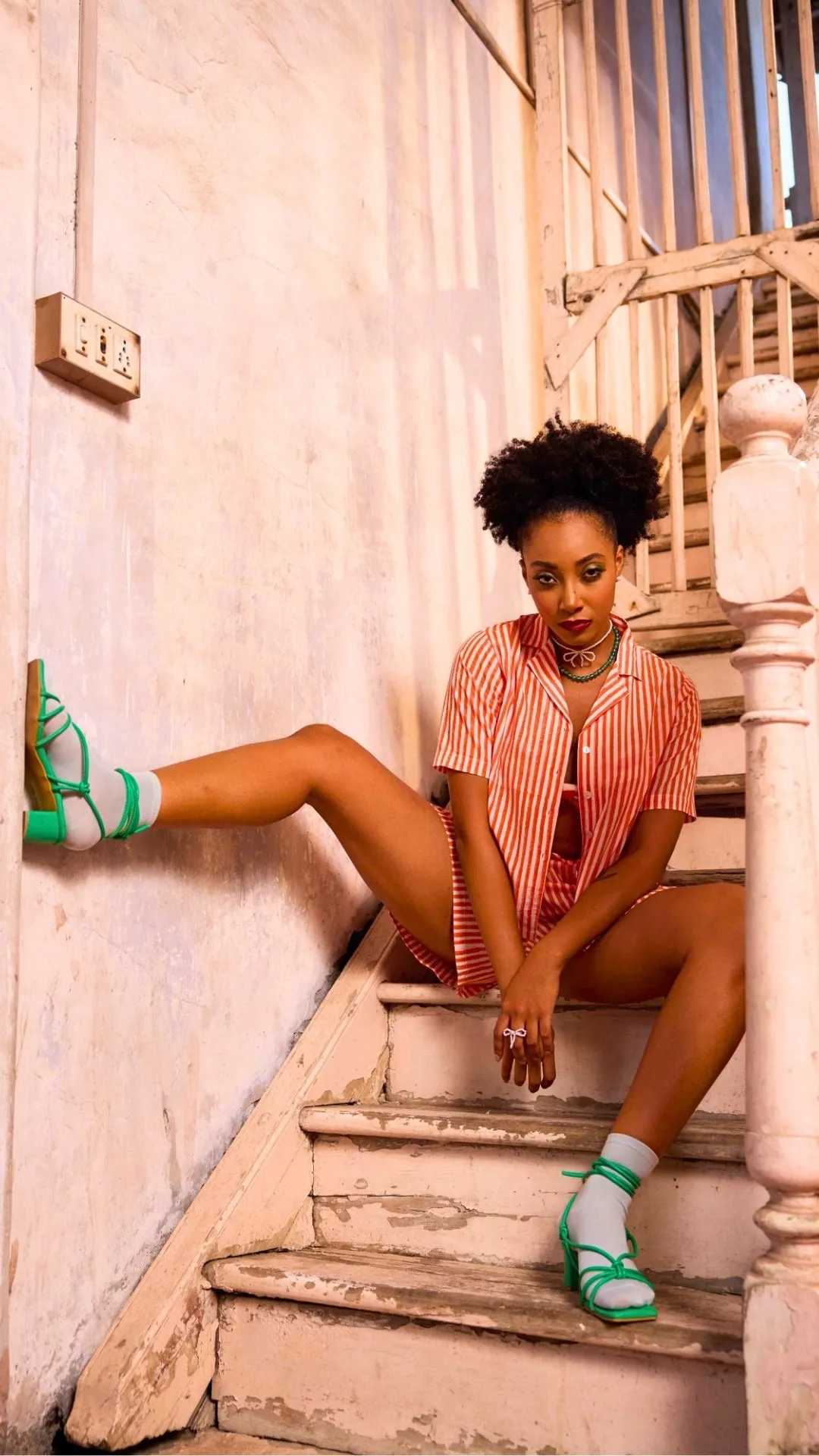 Vesper Shirt & Dottie Shorts, Carnival