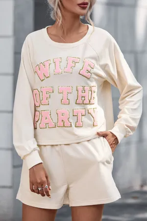WIFE OF THE PARTY Top and Shorts Set
