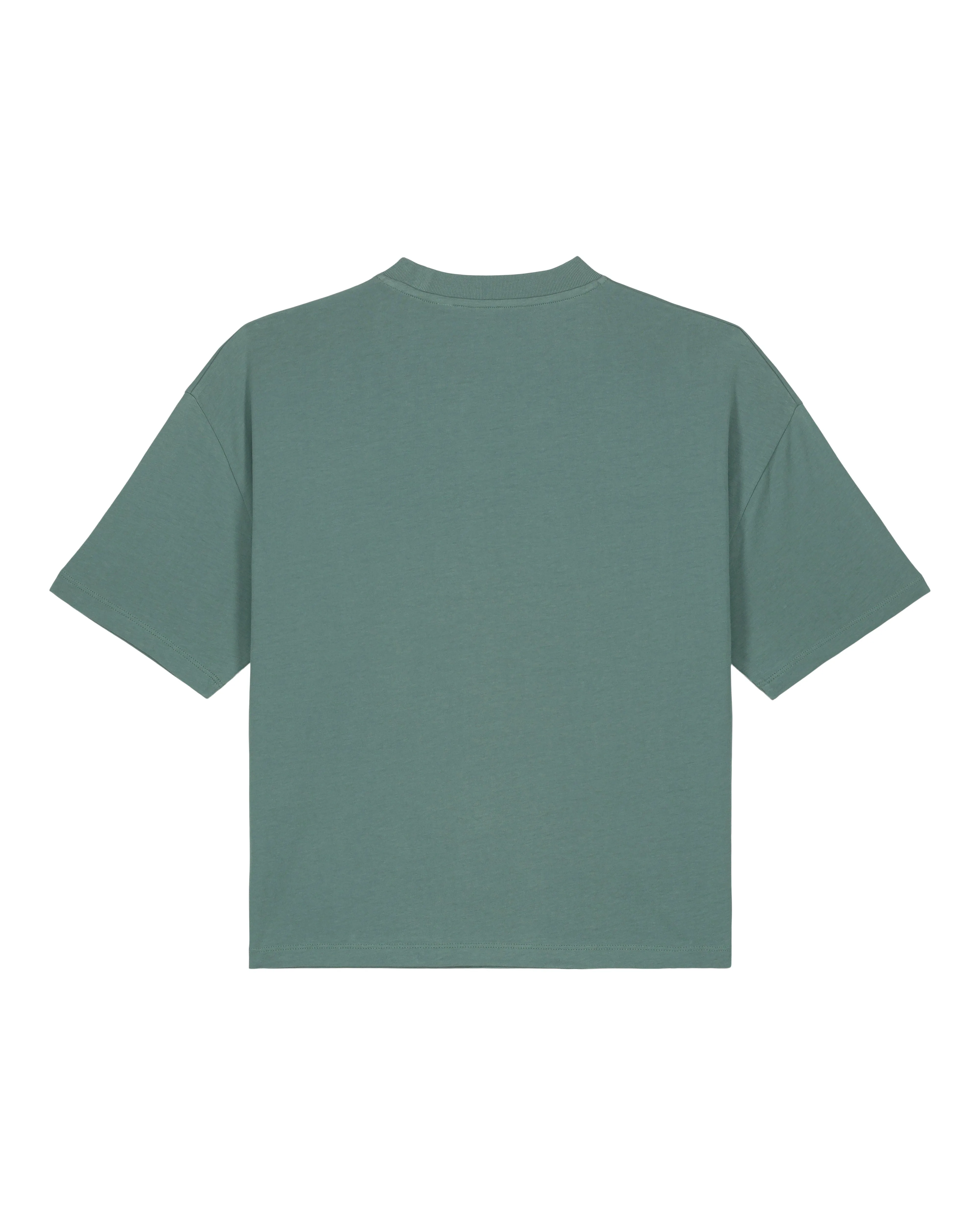 Women's Organic Cotton Boxy T-Shirt | Eucalyptus Green