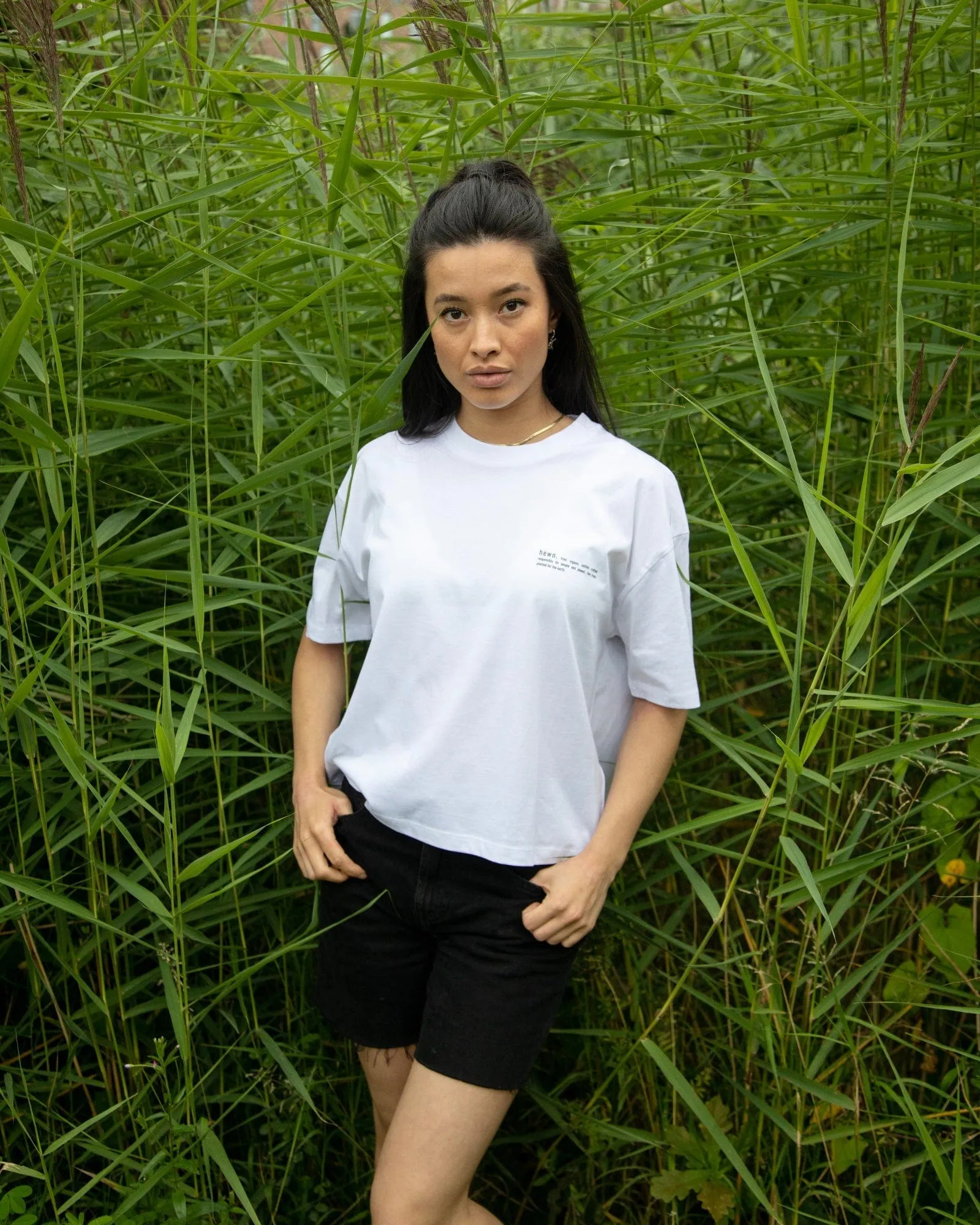 Women's Organic Cotton Boxy T-Shirt | Snow White