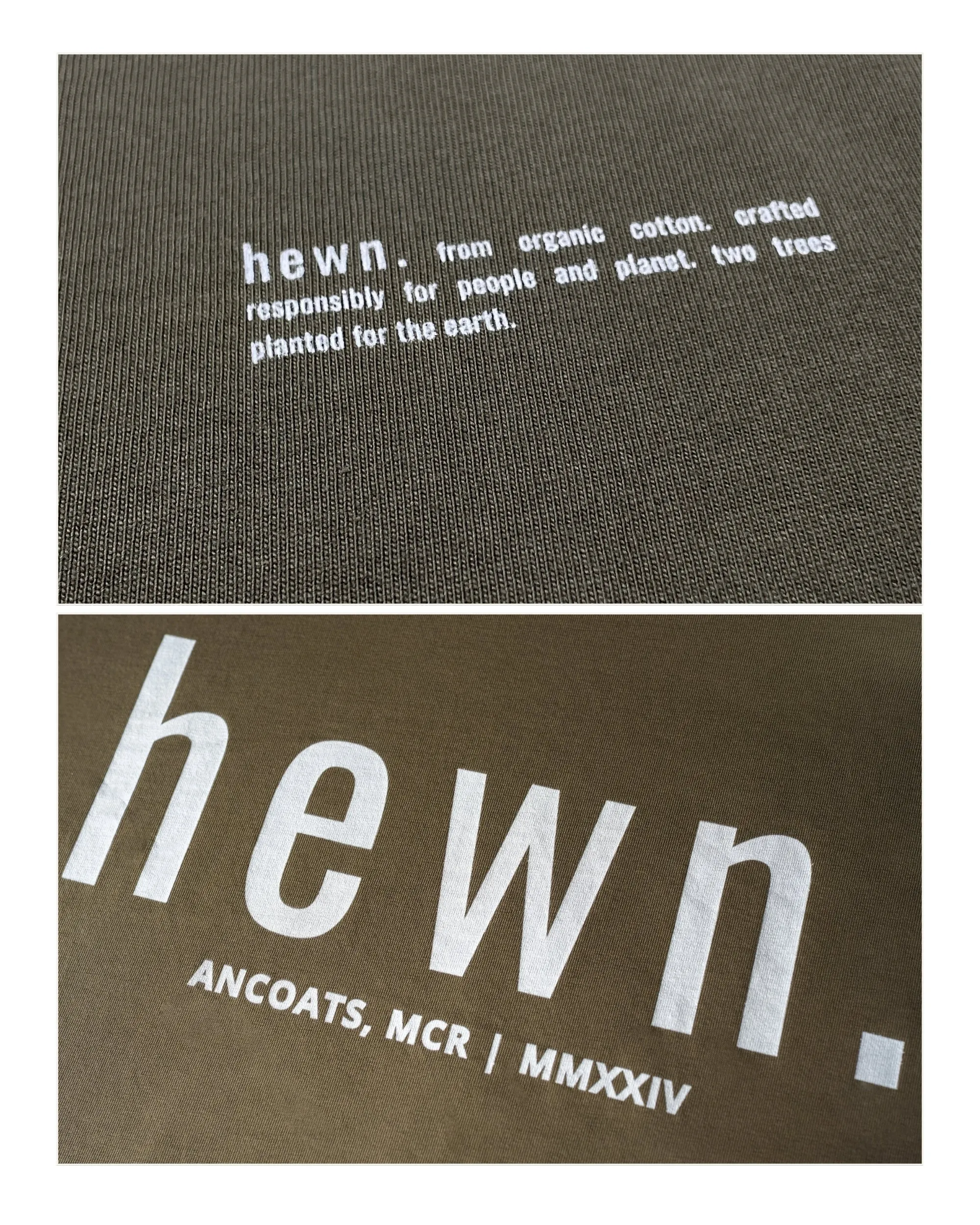 Women's Organic Cotton Signature Oversized Sweatshirt | Pine Green Khaki