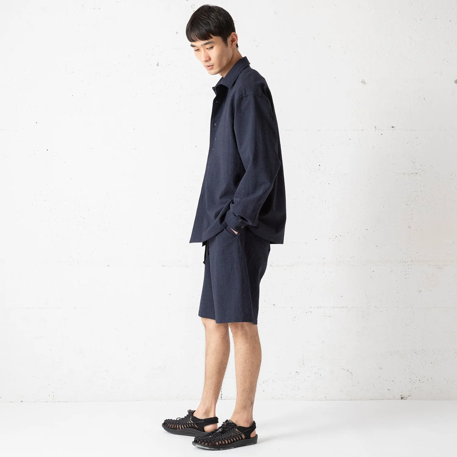 WOOLRICH | ウールリッチ　Begin別注 WOOLMIX SUCKER ユーティリティイージーショーツ