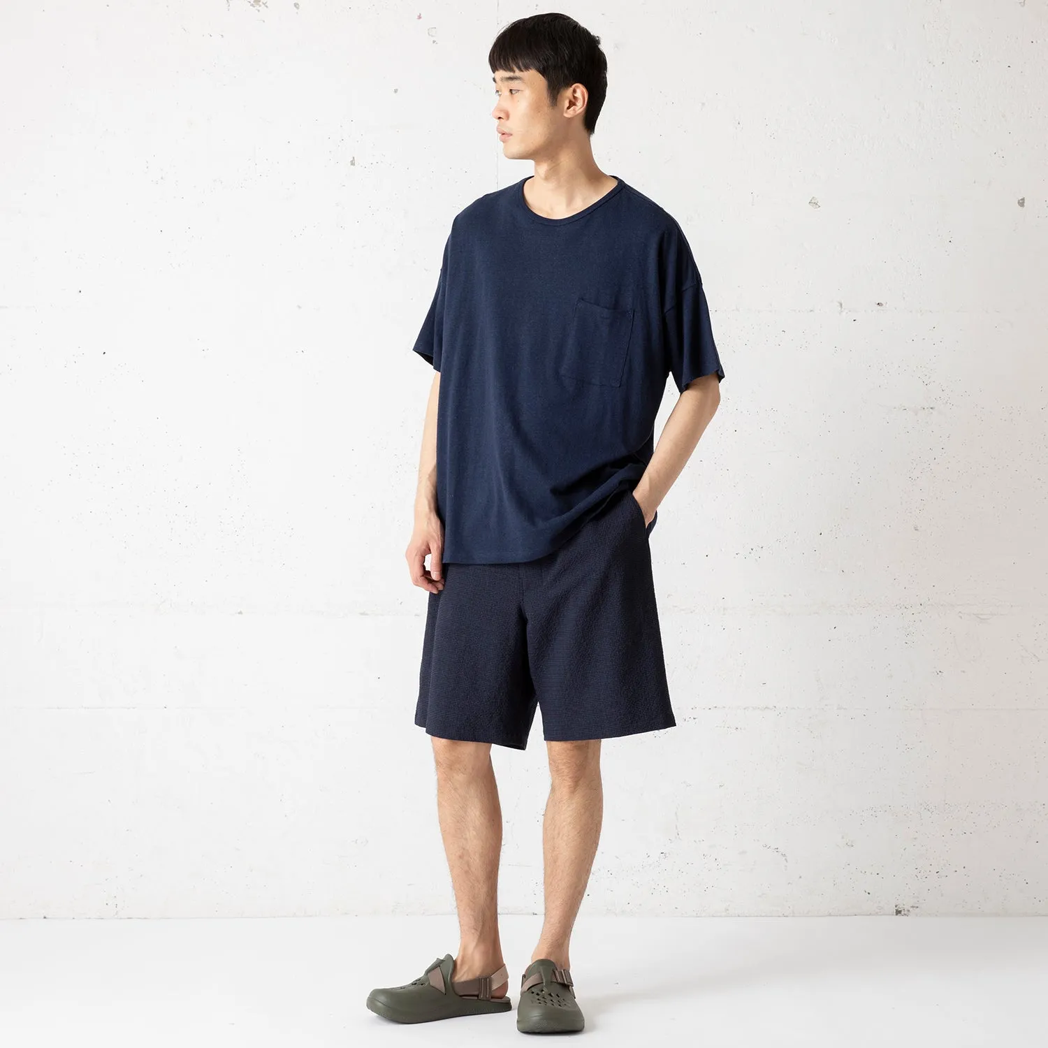 WOOLRICH | ウールリッチ　Begin別注 WOOLMIX SUCKER ユーティリティイージーショーツ
