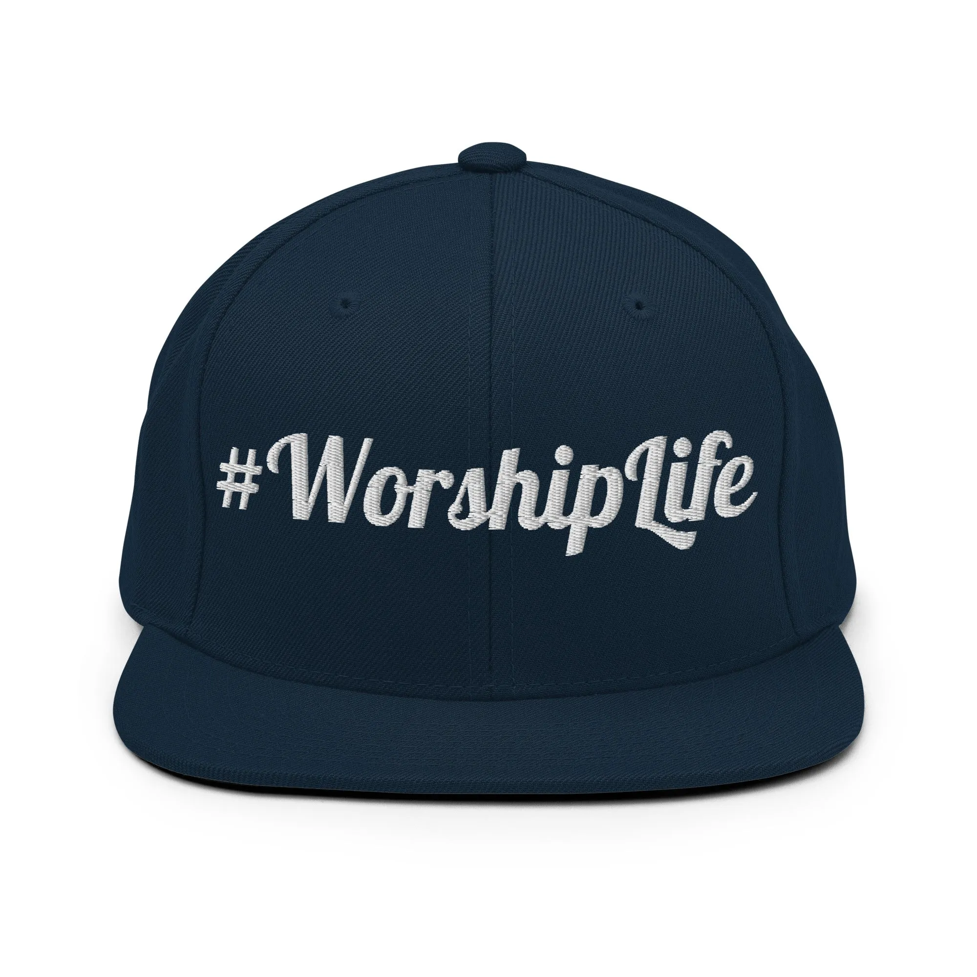#Worship Life Snapback Hat