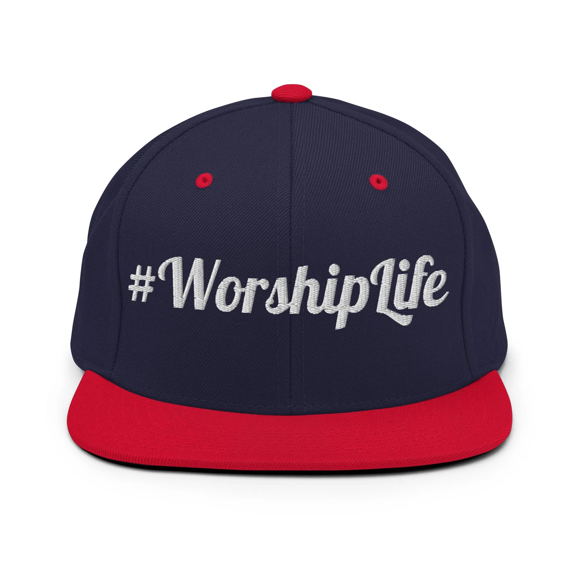 #Worship Life Snapback Hat