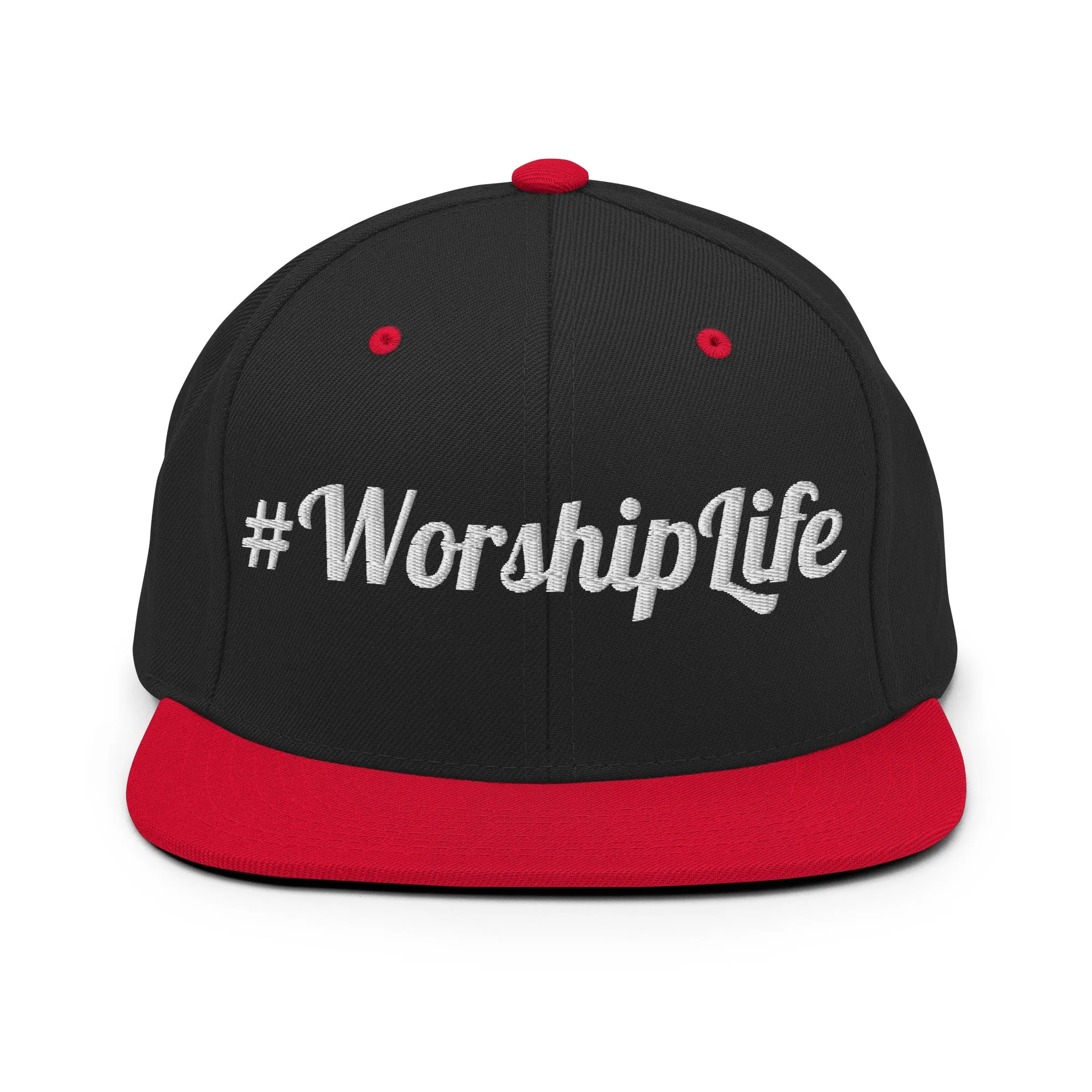 #Worship Life Snapback Hat