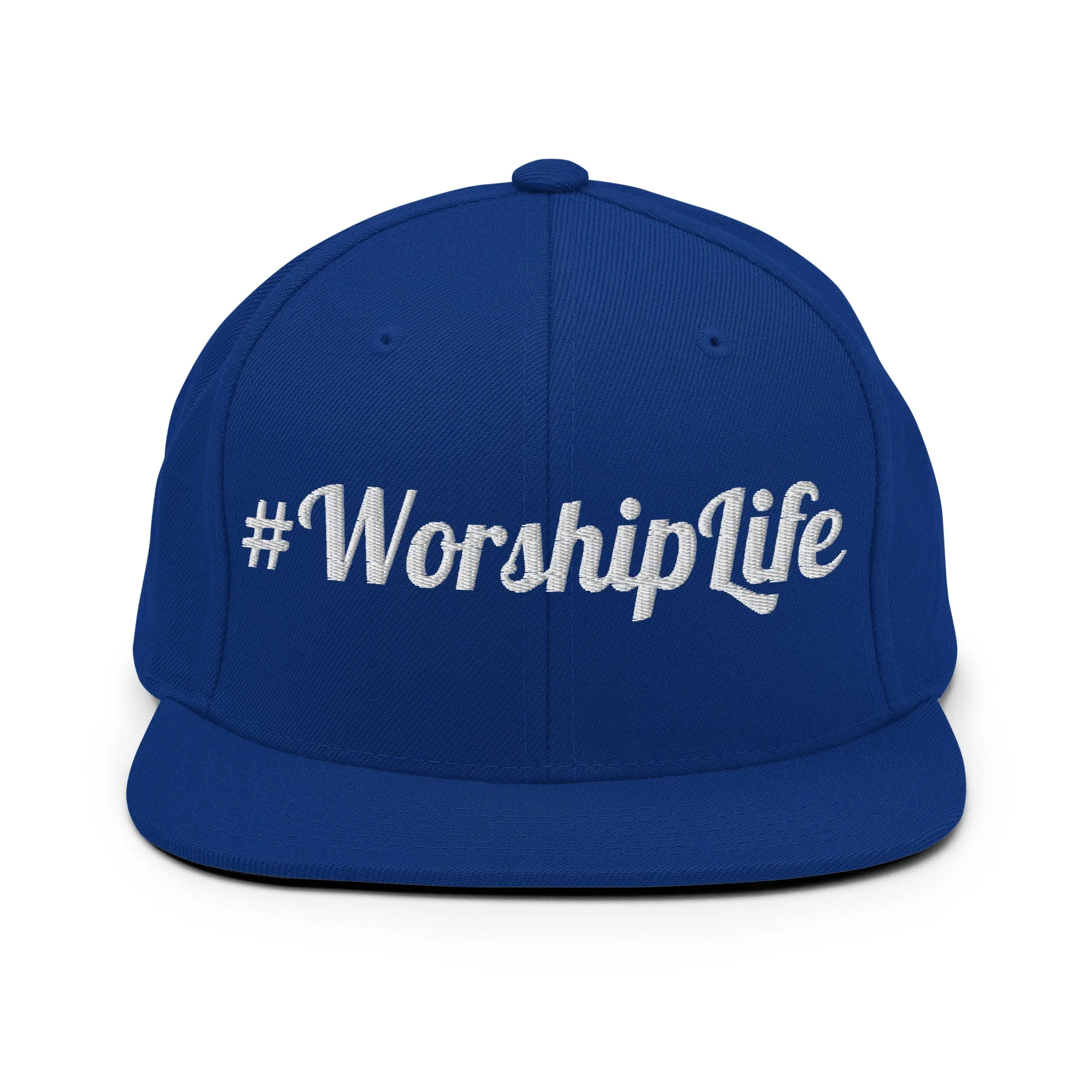 #Worship Life Snapback Hat