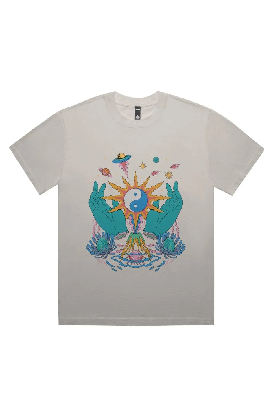 Yin / Yang - Heavy Faded Sustainable Tee