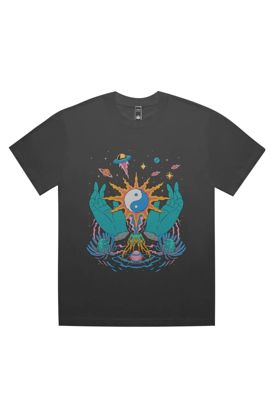 Yin / Yang - Heavy Faded Sustainable Tee