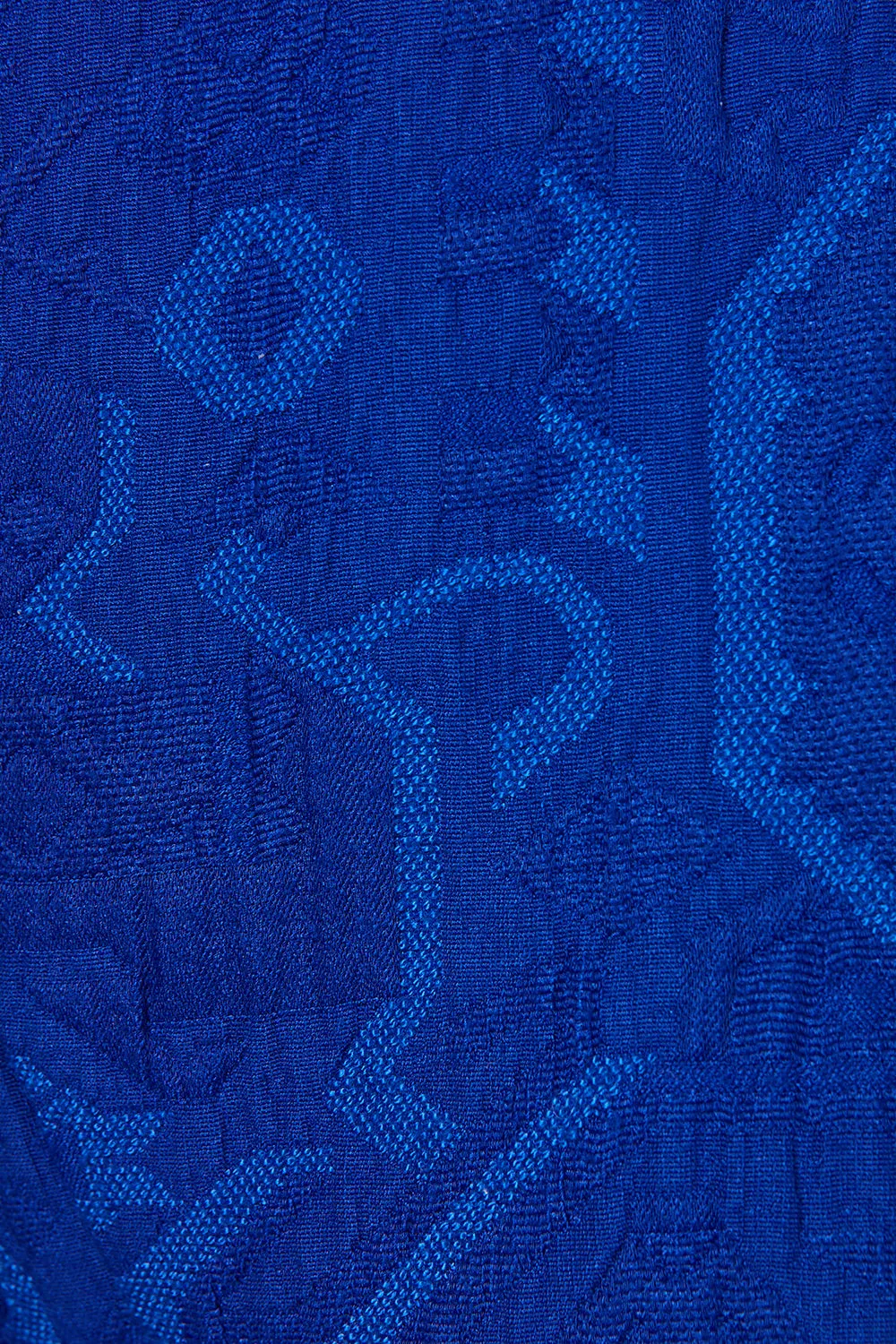 ZARA Blue Embossed Blazer